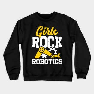 Robotics Engineering Girl Engineer Gift Crewneck Sweatshirt